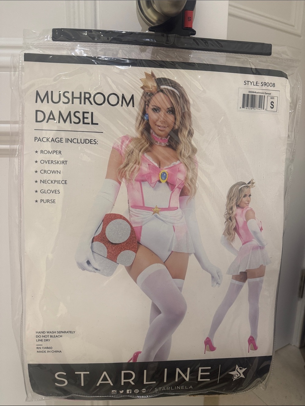 Starline Mushroom Damsel Women's Pink Costume Set